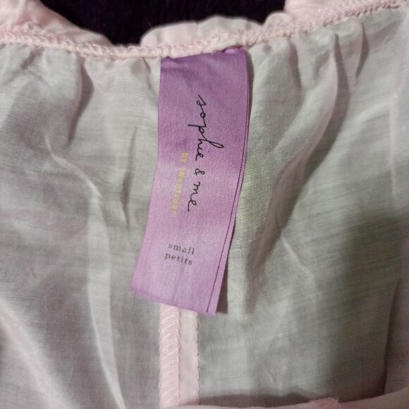 Sophie & Me by twenty-one Tank Shorts Pajama Set Comfy Sleepwear Small Petite - Picture 5 of 6